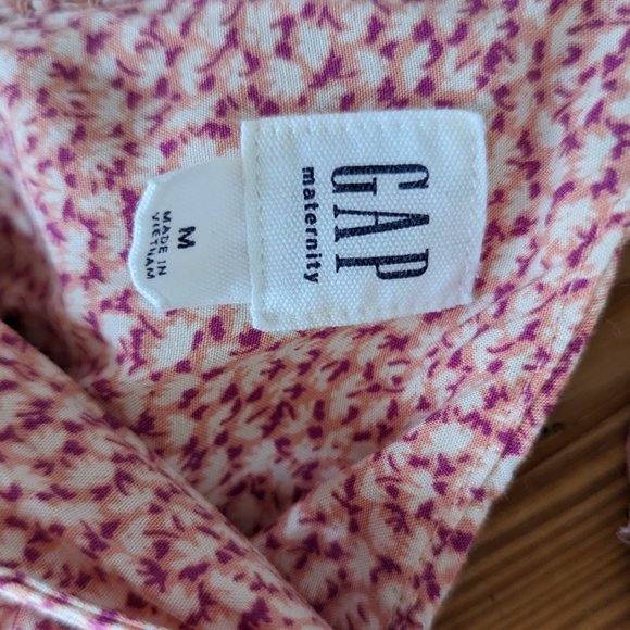 Gap Maternity Button Front Tank Dress - Picture 7 of 8